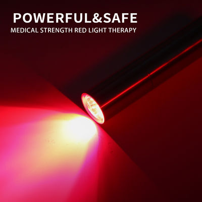 Terapia tenuta in mano della luce della torcia LED di terapia di luce rossa di 9W 660nm per il collo