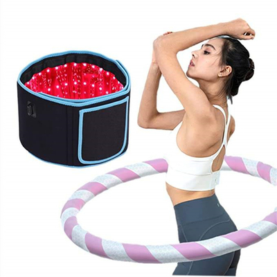 comprare Cintura LED in tessuto per terapia della luce rossa vicino al dispositivo a luce infrarossa per alleviare il dolore alle articolazioni muscolari fabbricazione online
