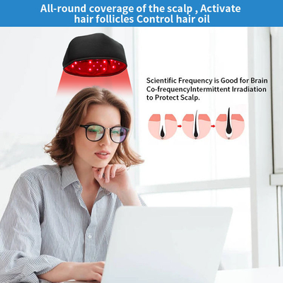comprare cappello di luce rossa del casco di terapia della luce infrarossa di 660nm 830nm per crescita dei capelli fabbricazione online