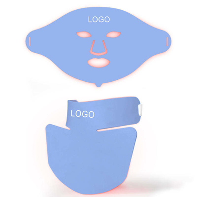 comprare Silicone 470nm del collo del fronte del fotone della maschera di terapia del pannello di luce rossa di colori della pelle 7 fabbricazione online