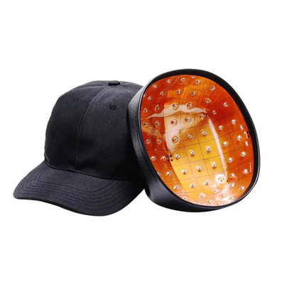 comprare Tipo cappello del fotone di terapia di luce rossa del cappuccio LLLT del laser a diodi per crescita dei capelli fabbricazione online