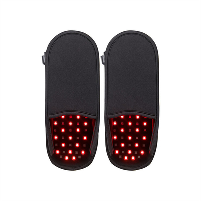comprare colore nero di sollievo dal dolore 34x31x8cm delle pantofole di terapia di luce rossa di 660nm 850nm fabbricazione online