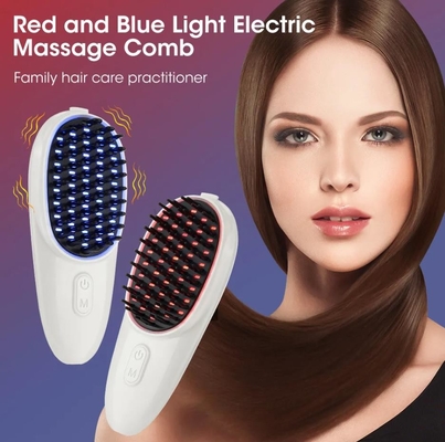 comprare Electric Red Light Blue Light Parrucchiere Scalp Massaggio pettine fabbricazione online