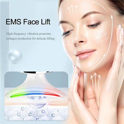 comprare EMS LED Light Therapy Lifting Massager Collo Faccia Dispositivo anti rughe fabbricazione online