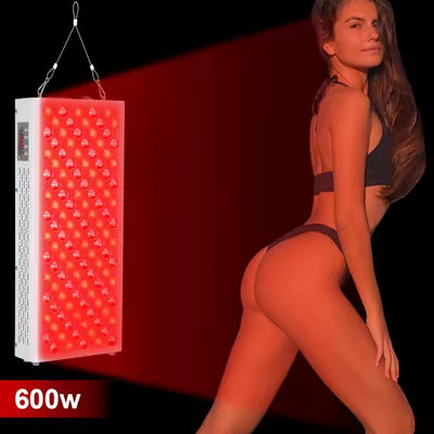 comprare OEM ODM Body Pain Relieve Near Infrared Sauna 600w 120pcs LEDS 5W 660nm 850nm Pannello di terapia con luce a LED Rossa Dispositivo di terapia con luce rossa fabbricazione online