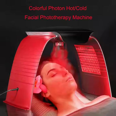 comprare Professionale LED Face Beauty 7 Colore Fotone Ringiovanimento della pelle Facial Beauty PDT Led Light Therapy Machine fabbricazione online