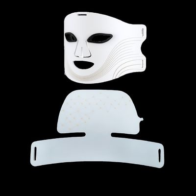 comprare OEM Factory of Silicone LED Facial Mask – 660nm Red Light + 850nm Infrared + Blue + Purple Modes fabbricazione online