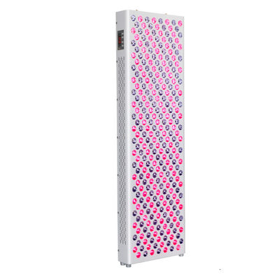 comprare 660nm 850nm Pannello di terapia della luce rossa vicino all'infrarosso per il trattamento del corpo intero 5W*300Leds 2pcs*1500W Pannello 1pc Stand fabbricazione online