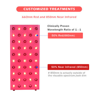 comprare terapia facciale di luce rossa 300W di terapia del dispositivo 60 della luce portatile di grado LED fabbricazione online