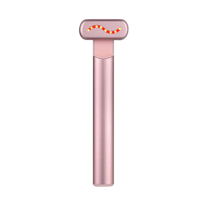 Mini penna elettrica per massaggiatore oculare EMS Red Photon Anti-rughe Vibration Heating Ridurre le borse per gli occhi Dispositivo per occhiaie