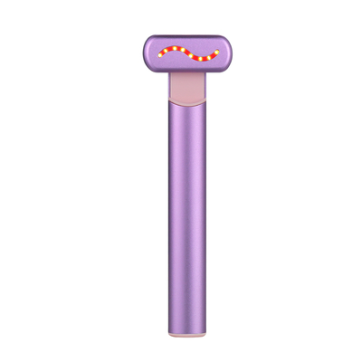 Red Photon Anti-rughe Eye Massager Penna Vibrazione Riscaldamento Borse per gli occhi Dispositivo per occhiaie