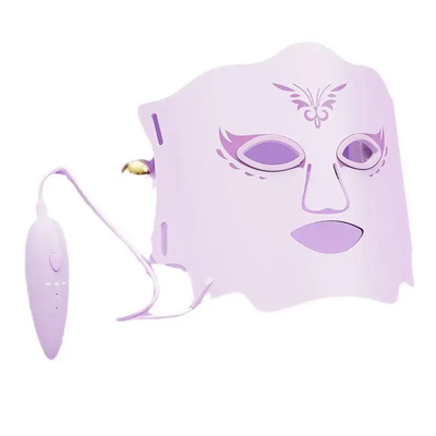 Maschera di terapia del silicone LED di uso della casa di tecnologia della maschera PDT di terapia di luce rossa di cura di pelle LED