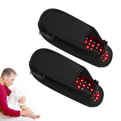 Pantofola infrarossa 660nm 850nm di terapia di luce rossa del LED per dolore unito di sollievo del piede