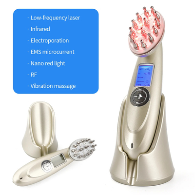 Terapia con luce a infrarossi a LED pettine elettrico per massaggiare la testa