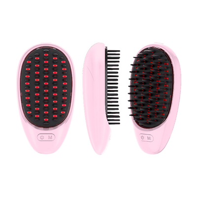 Combinazione anti-perdita di capelli Massaggio Combinazione elettrica terapia senza fili Rosso Blu LED per la crescita dei capelli Combinazione Scalp Massaggiatore per la crescita dei capelli