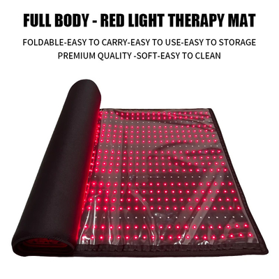 Perdita di peso Pad di terapia di luce rossa vicino infrarosso cintura a led rosso per tappeti yoga