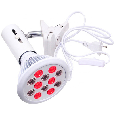 Ringiovanimento della pelle 660nm 850nm Dispositivo di terapia della luce rossa a infrarossi con 12Pcs 3W LED