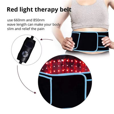 Macchina dimagrante Cintura di terapia con luce infrarossa rossa LED Cintura di terapia con luce rossa