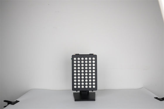 Pannello di terapia della luce rosso + NIR professionale da 300W 630nm 850nm, modalità impulso, touchscreen LCD, pieghevole con supporto, certificato CE / FCC / RoHS
