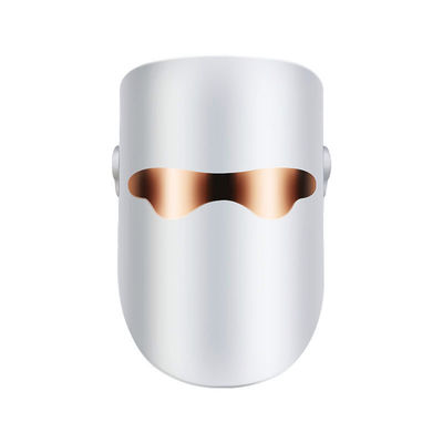 maschera facciale di terapia della luce del fotone LED dei dispositivi 590nm di bellezza di 5V 1A