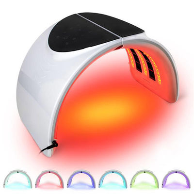 7 macchina facciale di terapia di luce rossa dei dispositivi DC24V LED di bellezza di colore PDT