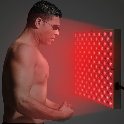 alluminio leggero principale rosso del pannello 850nm 45w di terapia della lampada di vicino infrarosso 660nm