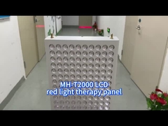 Pannello di terapia di luce rossa 850nm con stand, corpo intero luce infrarossa 3000W dispositivo di luce rossa