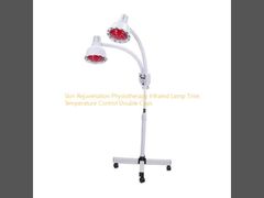 Skin Rejuvenation Physiotherapy Infrared Lamp Time Temperature Control Double Caps
